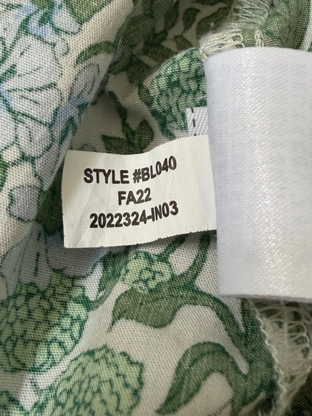 J.Crew Womens Tie-Back Floral Puff Sleeve Top Size 6 Preppy Cottagecore